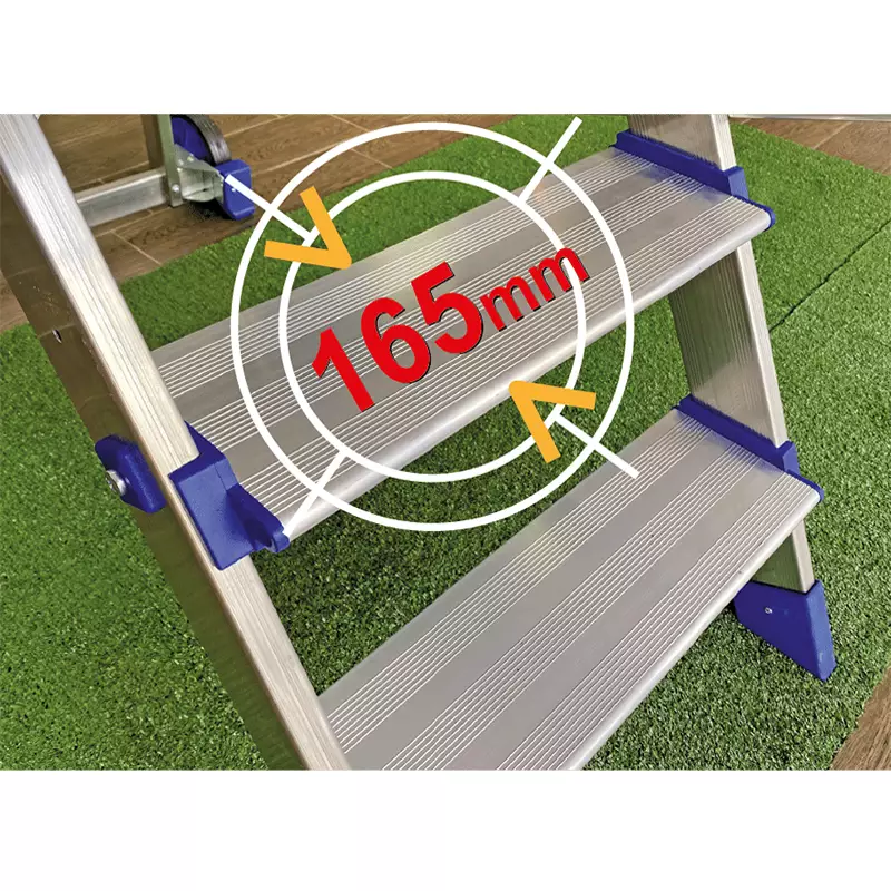 Échelle Plateforme Aluminium FORTEZZA – Image 3