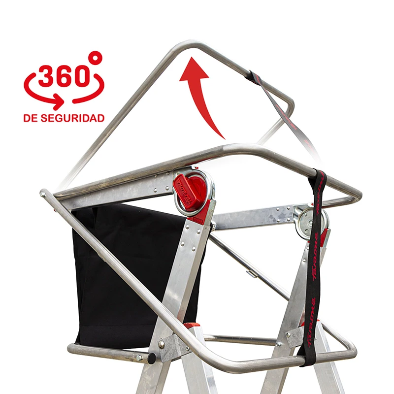 Échelle téléscopique plateforme aluminium PLS - Image 6