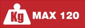 max 120kg