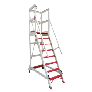 Échelle plateforme de sécurité en fibre de verre ALFI au Maroc