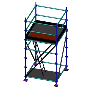 Lot Fixe 2.5m 2.5m 4m