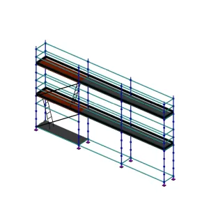 Lot Échafaudage Fixe 60m²