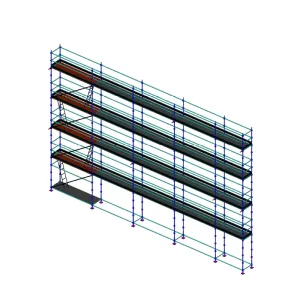 Lot Échafaudage Fixe 150m²