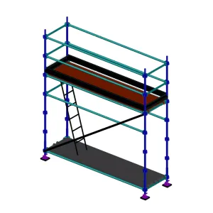 Lot Échafaudage Fixe 16m²