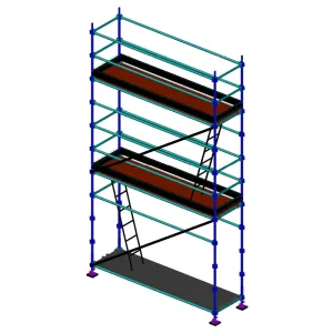 Lot Échafaudage Fixe 24m²