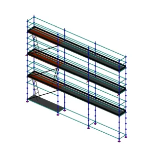 Lot Échafaudage Fixe 80m²