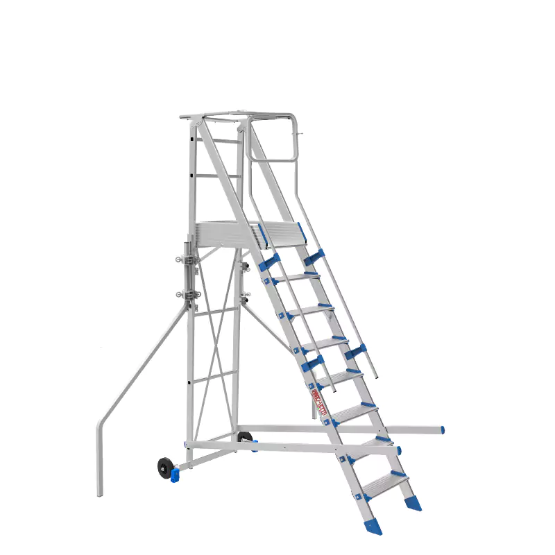 Échelle Plateforme Aluminium FORTEZZA au Maroc