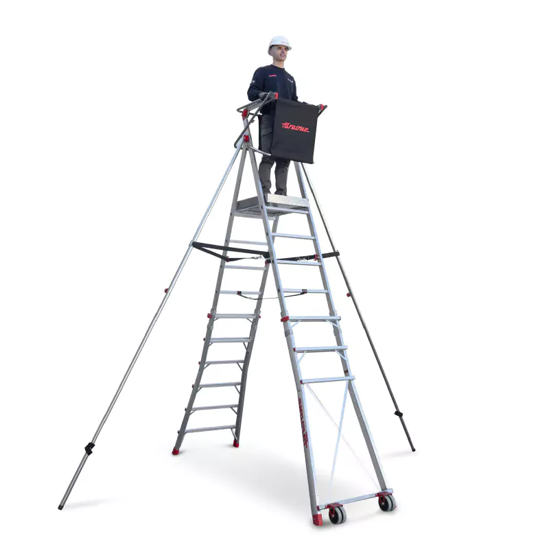 Échelle téléscopique plateforme aluminium PLS - Image 2