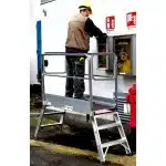 Plateforme individuelle Gazelle FRIG FZ en aluminium Roulante avec grande surface de travail au Maroc