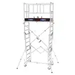 Échafaudage roulant X-TOWER aluminium grande hauteur au Maroc