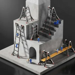 Echelles télescopiques