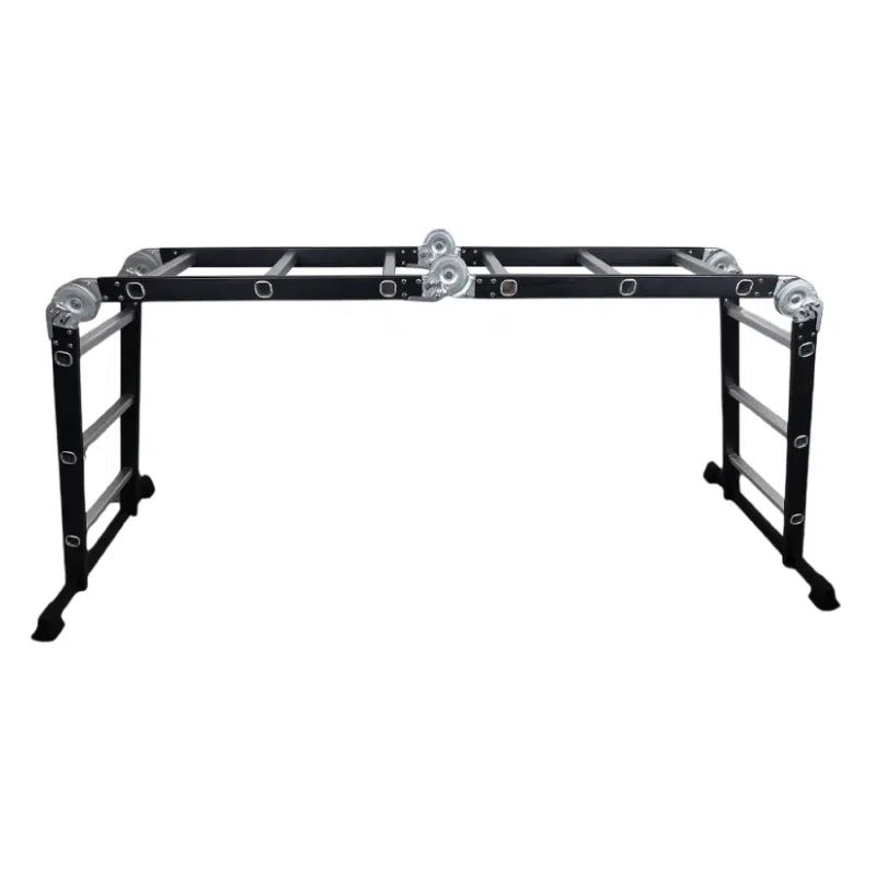 Échelle pliante polyvalente en acier au carbone galvanisé 4 plans – Image 6
